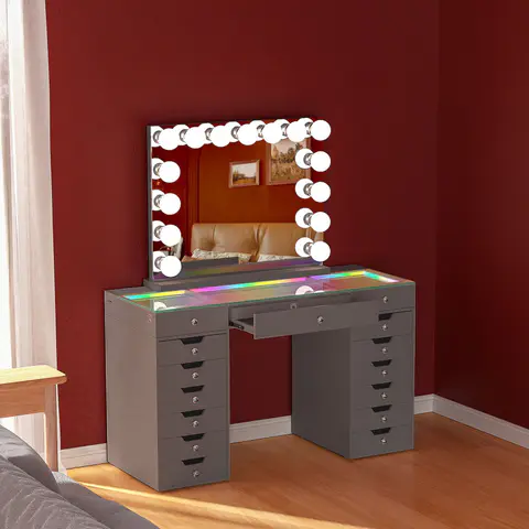 VANITII Lisa Vanity Set, view 4 de 5