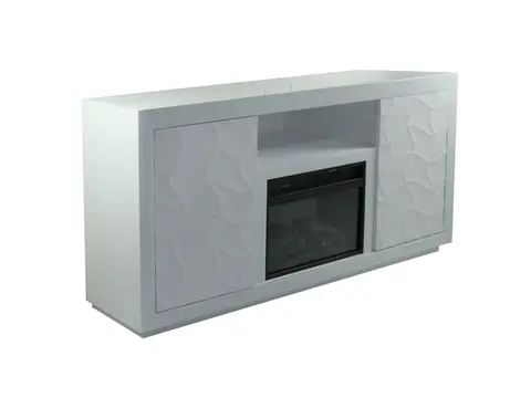 Fully Assembled 71" Timeless White Electric - view 5