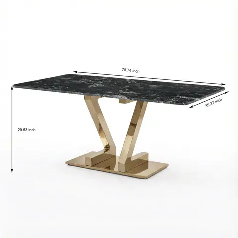 Slab Dining Table - view 2