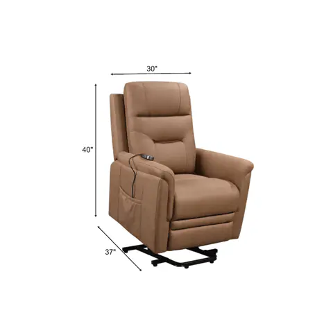 Power Lift Chair MR2939 Tan - view 4