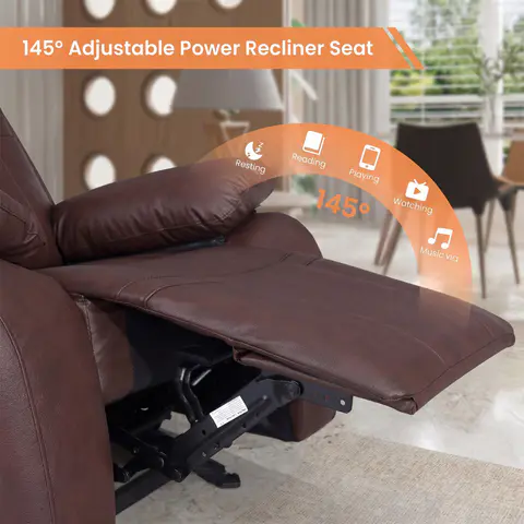 Evian Manual Recliner Sofa&Loveseat - view 4
