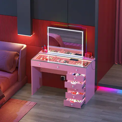 VANITII Diana Vanity Desk - view 3