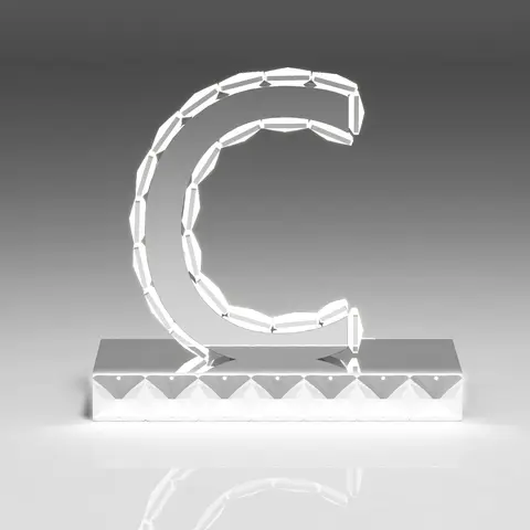 LED CRYSTAL LETTER - view 3