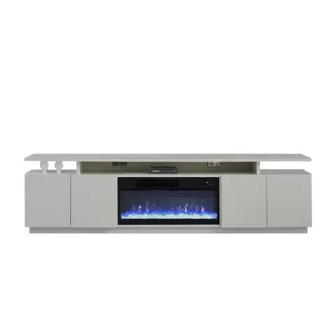 Fully Assembled 85" TV cabinet-G1