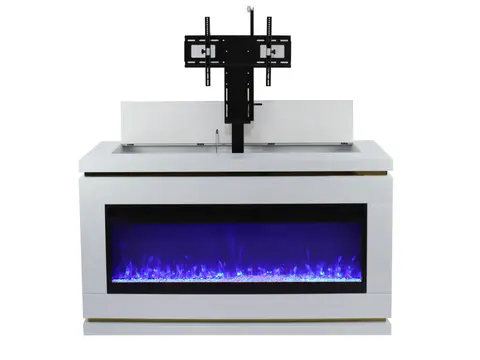 Fully Assembled 71" Modern Electric Fireplace - view 2