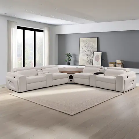Power Recliner Fabric Sectional MC3028 - view 1