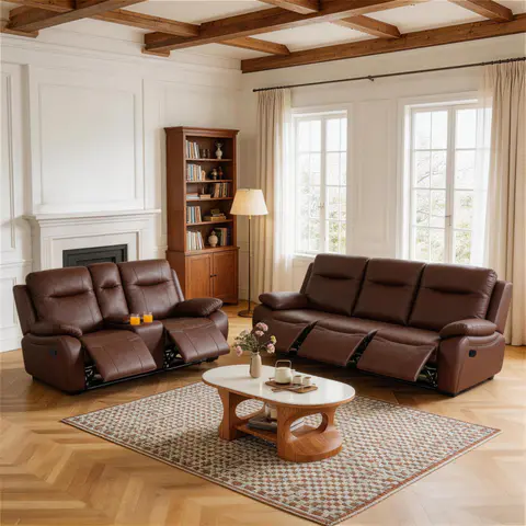 Evian Manual Recliner Sofa&Loveseat - view 2