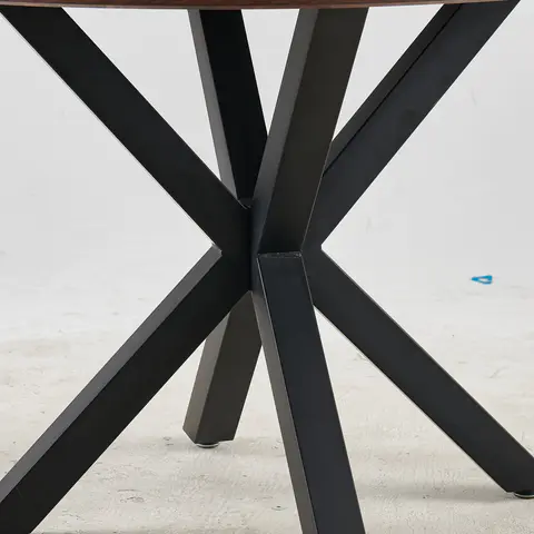 42.1'' Wood Color Mid-Century Dining Table - view 4