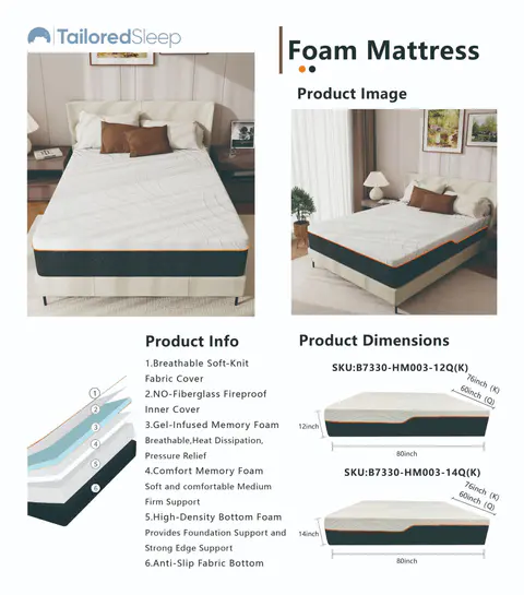 Sponge mattress-HM003 - view 4