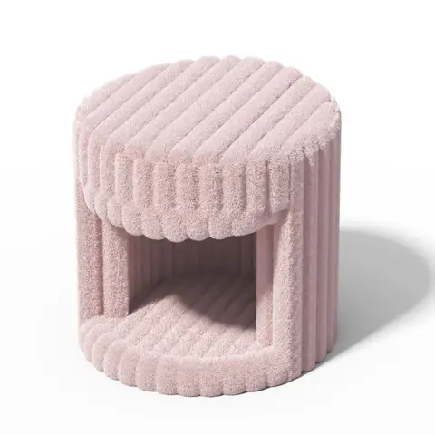VANITII Super Soft Rabbit Hair Cat Bed – Sun City Furniture El Paso