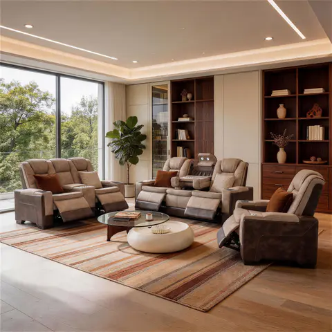 Charlie Power Recliner Collection - Modern Living Room Sets