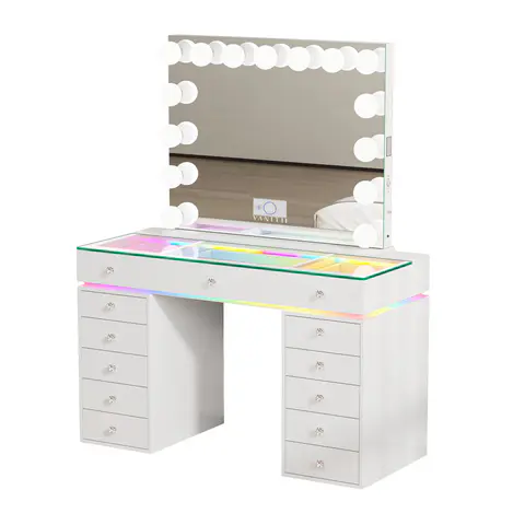 VANITII Mini Eva Vanity Desk Set - Vanity Sets