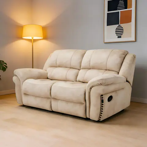Cream Fabric Recliner Chair · 250 - Modern Living Room Sets