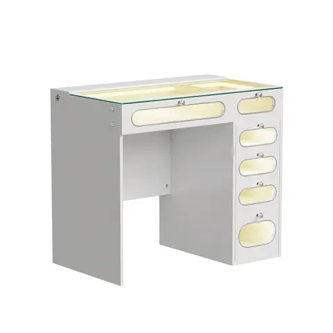 VANITII 6 Glass Fronted Drawers Vanity · 469 - view 1
