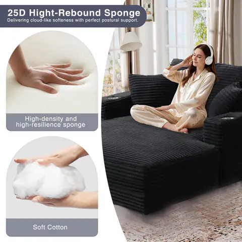 Sofá cama Bone less - vista 4